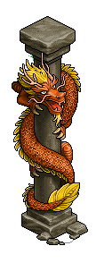 Colonne Dragon Bronze