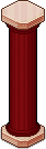 Colonne Or Rouge