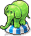 Babar Bubble Green